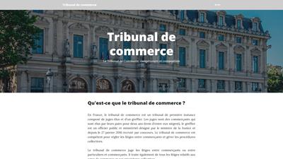 le tribunal de commerce