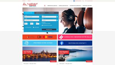 Vol Tunisie avec Tunisair Express