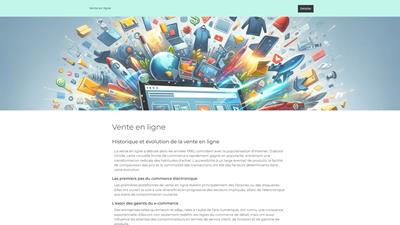vente en ligne