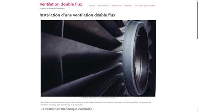 tout sur la vmc double flux