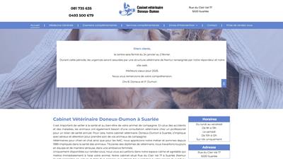 Médecine vétérinaire à Namur, centre Doneux-Dumon