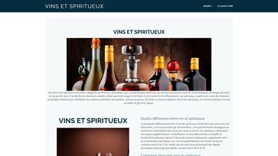 vins er spiritueux
