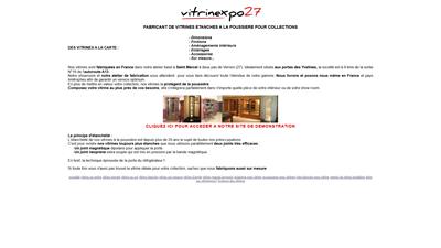 Vitrinexpo27 : vitrine sur mesure