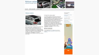 decouvrir la voiture solaire