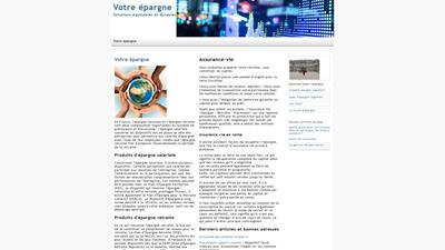votre epargne