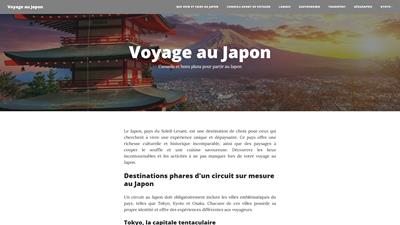 voyage au Japon