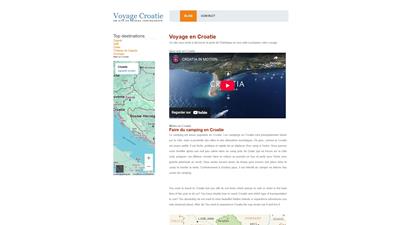 voyage en Croatie