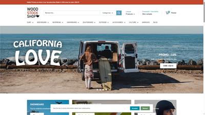 Magasin de planche de sport