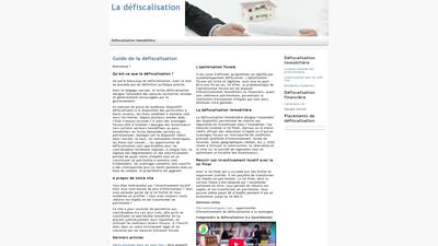 la defiscalisation