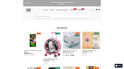 Faites confiance à Zanimax pour tous vos besoins en produits pour animaux de compagnie.
