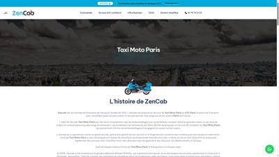 Réservation de taxi moto