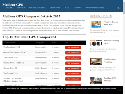 Meilleur GPS Comparatif et Avis 2022