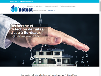 Professionnels de détection de fuite d'eau non destructive à Bordeaux