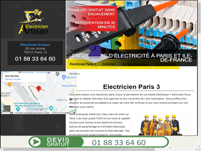 Mise à la norme compteur électrique Paris 3