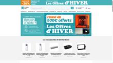 Vente d'équipements 3D pour les professionnels du dentaire