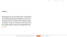 Agence de marketing et communication sport