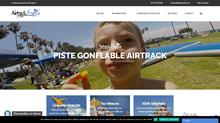 Artrack France, services de vente et de livraison de pistes gonflables 