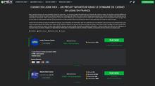 CasinoHex - Top jeux de casino gratuits