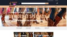 Grand choix de chapeaux et bottes de cowboy de style country