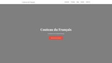 Couteaux du Français • Le Couteau Français de Qualité