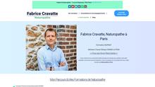 Fabrice Cravatte, naturopathe présent sur Paris