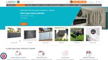 Découpe laser de tôles décoratives