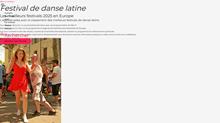 Application de géolocalisation des meilleurs festivals latino