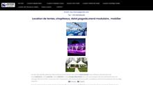 Location de tentes, chapiteaux