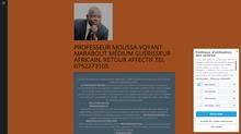 PROFESSEUR MOUSSA-GRAND VOYANT MEDIUM GUERISSEUR.