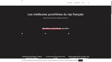 Punchline rap français