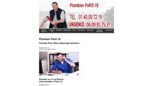Plombier Paris 18