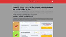 Les sites de paris en ligne étrangers