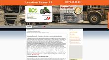 Location benne 95