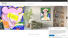 Atelier Contemporain: digital art gallery