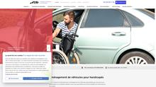 Véhicule transport handicapé