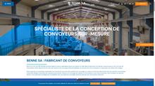 Benne-sa convoyeur sur mesure