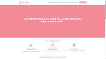 Bijoux coeur - le spécialiste des bijoux coeurs