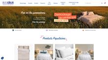 Couette, oreiller et matelas, Bleu Calin 