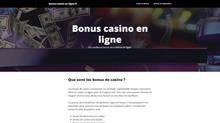 casinos et bonus