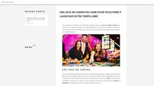les jeux de casinos en ligne