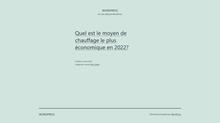 chauffage économique