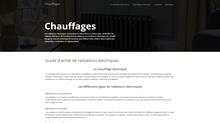 les chauffages