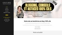 Pose d'extension de cils à Paris