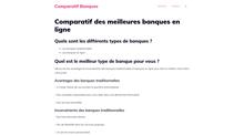 les meilleures banques