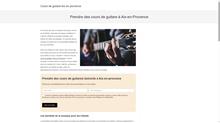 Cours de guitare à Aix-en-Provence