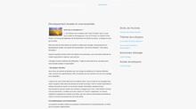 site sur l'environnement et le developpement
