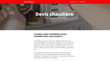 devis chaudière