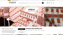 E boutique de tissus d'ameublement