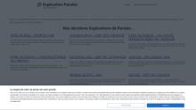 Explication Paroles