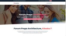 Prépa architecture